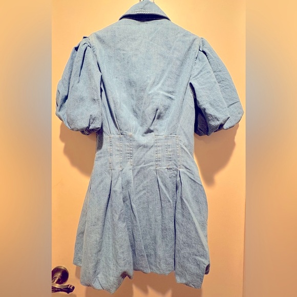 Jonathan Simkhai Ciara Denim Dress Size 0 NWT - Picture 5 of 10